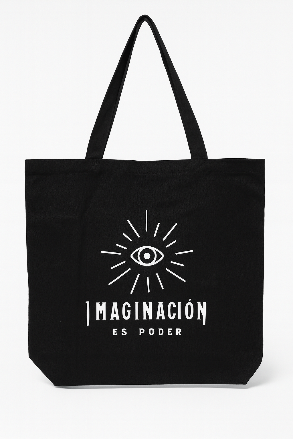 Imaginación es Poder – Creative Empowerment Tote Bag Extra Large 50 cm x 50 cm (19.6 in x 19.6 in)